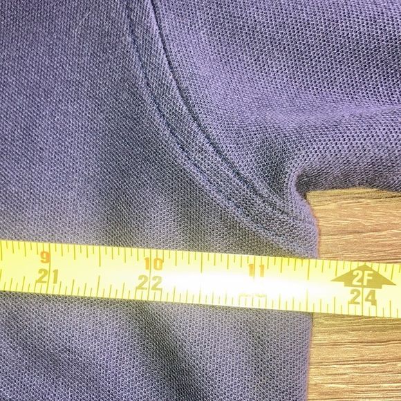 Bundle of 2 Mens Medium IZOD Pima Cotton Polo Shirts Blue & White - Picture 5 of 12